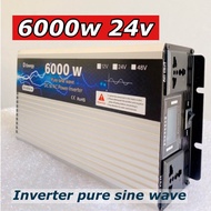 Inverter 6000w 24v pure sine wave หน้าจอดิจิตอล