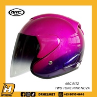 ARC Ritz Two Tone Pink Nova Helmet | Original ARC Helmet Singapore