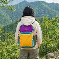 New Style Men Women Backpack 16L Color Matching Large Capacity Mountaineering Outdoor Leisure Commut