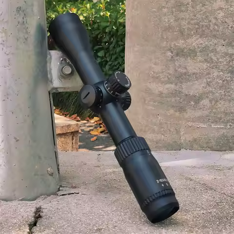 2-10x40 SFP Tactical Riflescope Long Eye Relief Rifle Scope Airgun Airsoft PCP AR15 Hunting Optical 