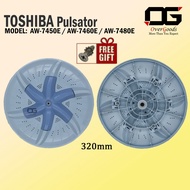 32cm AW-7450E / AW-7460E / AW-7480E TOSHIBA Washing Machine Pulsator / Pulsator Mesin Basuh / Toshib
