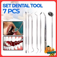 TaffOmicron Dentist Dental Tool Set 7 PCS - 4012