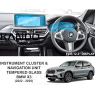 BMW X3 Tempered Glass Protector BMW X3 Tempered Glass BMW X3 Glass BMW G01 X3 LCI GPS Screen BMW G01