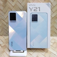 Vivo Y21 4/64Gb Handphone Second Seken Bekas Fullset Batangan Original