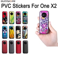 Sunnylife Insta360 One X2 PVC Stickers Protective Film Waterproof Scratch-proof Decals Removable Skin for Insta360 One X2 Access