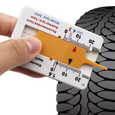 Car Tyre Tire Tread Depth Measurer Tool FOR Mazda 3 6 Opel Insignia Zafira Corsa Astra h g j Vectra 
