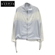 Dior Homme 白色 x 藍色條紋拉鍊夾克，48 碼