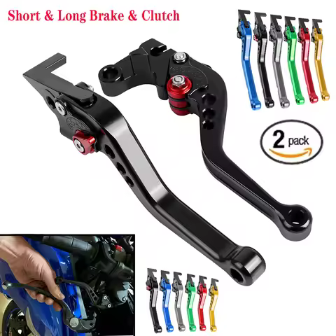 Motorcycle Short&Long Brake Clutch Levers Accessories For YAMAHA FZ6 FZ1 N/S FAZER FZ8 XJ6 XJ6F Dive