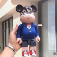 【Special Offer】Be@rbrick × Detective Conan - Conan Edogawa 400% 28 cm Bearbrick Anime Action Figures Collection Gift