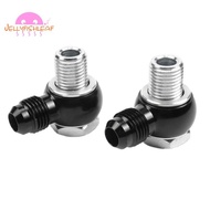 for 6AN x 1/4 NPSM  Turbo 350 400 700R4 4L60E Transmission  90 Degree Banjo Fittings