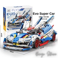 LEGO SUPER EVO 1281+ ASSEMBLY MODEL + DETAILS