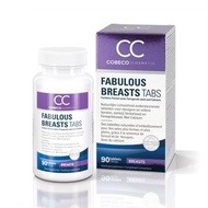 Cobeco Pharma - 荷蘭 Cobeco CC Fabulous Breasts Tabs 天然豐胸丸 90粒