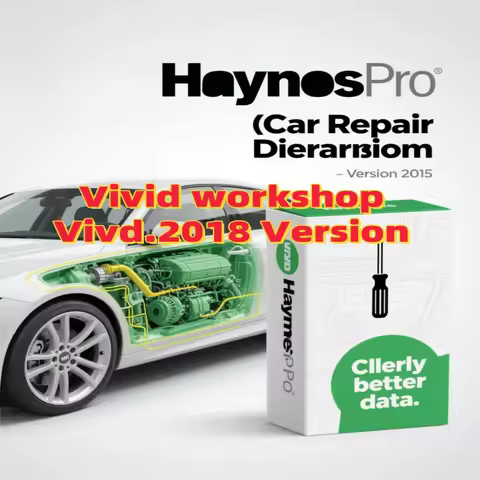 Hot ! Auto repair software HAYNES/PRO 2015 Vivid 2018 Workshop DATA Multi languages Windows 10 Atris