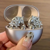 CHUYI Diamond Zircon Earphone Clip Exquisite Aesthetic Earphone Accessories For Girl Creative Gift