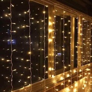 Rain curtain light, Led rain curtain 3 x3 m, 3 x2m has 8 flashing and standing modes