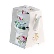英國 RK | Redoute Rose 浪漫淺玫瑰1000ml花茶壺套組