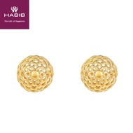 HABIB Oro Italia 916 Yellow Gold Earring GE71470720(Y)