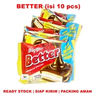 Better Biscuit Sandwich Vanila Coklat Renceng