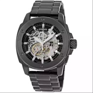 Original Fossil ME3080 Black Plated Modern Machine Automatic Mens Watch