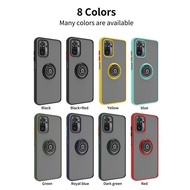 For Xiaomi Redmi Note 10 10S Case Shockproof Magnetic Ring Holder Phone Case For Redmi Note 10 Pro Max Note10 S Armor Back Cover
