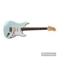 【六絃樂器】全新精選 Bensons ST-2 粉藍色電吉他 單單雙拾音器 / 現貨特價