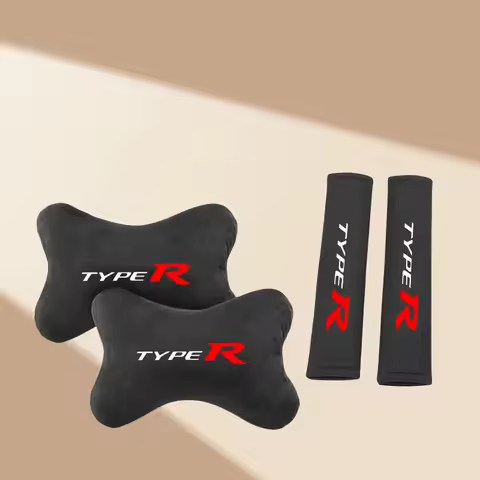 Soft Neck Pillow Seat Belt Shoulder Support for Mugen Power Accord Type R Type S FK8 CRV Hrv Auto Ac