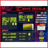 ✁ WECAST Elves Bike Frame Decals Sticker and Stickers for Bike Frame