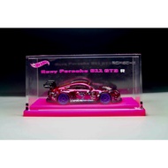 Hot Wheels Rexy Porsche 911 GT3 R (992) Pink W Carbo F Spectraflame CUSTOM MADE