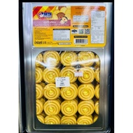 (Biskut Tin)5KG BISCUIT VF DURIAN CREAM / BISKUT BEPERISA DURIAN HALAL ( TIN Free )