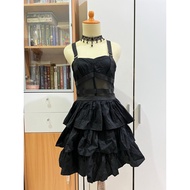 Hot Topic Emo Gothic Dress Black Harajuku Style Grunge