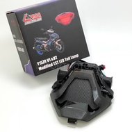 TST LED TAIL LAMP - Y15ZR / R25 (TINTED/RED) Y15ZR V1 V2 YZF R25 MODIFIED