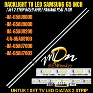 SAMSUNG 65 INCH LED TV BACKLIGHT UA-65AU8000- UA-65AU9000- UA-65AU8200- UA-65AU8100- UA-65AU7000- UA
