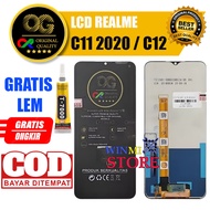 LCD REALME C11 2020 LCD/ REALME C12 OG SUPER FREE GLUE