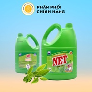 Nước Rửa Chén Net Kháng Khuẩn Hương trà Xanh 4kg