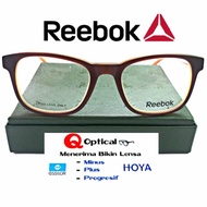 Kacamata Frame Pria Dan Wanita Original REEBOK R9513AF-BRN Elegan
