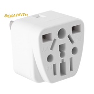 US Travel Plug Adapter EU/UK/AU/In/CN/JP/Asia/Italy/Brazil to USA (Type B), 3  USA Plug, Charger Con