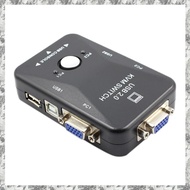 KVM Switch 2 Port VGA Switch USB 2.0 KVM Mouse Switcher Keyboard