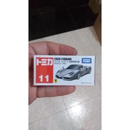 Tomica Enzo Ferrari Silver No. 11 798552
