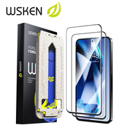 WSKEN 2pcs ฟิล์มเต็มจอใส HD For Samsung S25FE ฟิล์มกระจก นิรภัย เต็มจอใส Film HD Screen S24FE ทนทานต