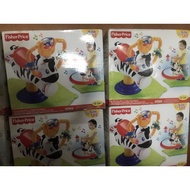 Fisher-Price Go Baby Go Bounce & Spin Zebra