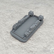 Resin LCAC Amphibious Ship Model 1/700/350 Scale Ship Model Military Model Kit Unassembled White Mod