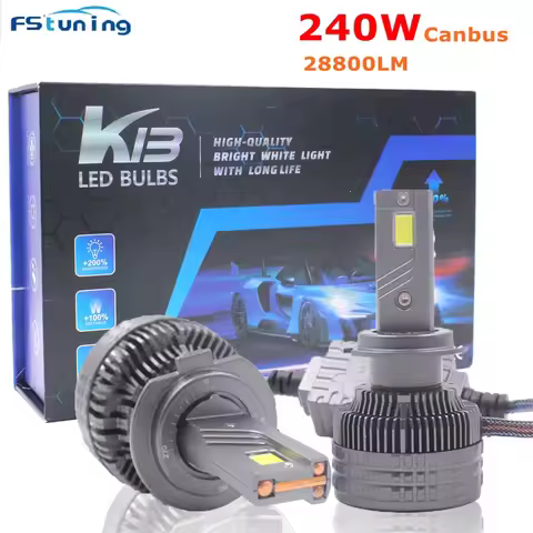 K13 H7 LED Bulb 240W 28800lm H11 H1 9005 H7 LED Headlight Kit Car Light Fog Light H7 9006 9012 H8 H9