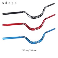 Adepe Aluminum Alloy Road Bike Handlebar Down Hill  Extra 1.8mm Riser Handlebar Replacement BMX Hand