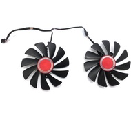 XFX 2PCS 95MM FDC10U12S9-C CF1010U12S Cooler Fan Replace for XFX AMD Radeon RX 580 590 RX580 RX590 I