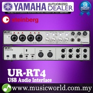 [Clearance] Yamaha Steinberg UR-RT4 4-channel USB Audio Interface with 4 Rupert Neve Transformers wi