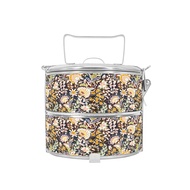 BDARI Stainless Steel Tiffin Carrier 2-Tier Food Container (10cm) [Free Add Name] Mangkuk Tingkat