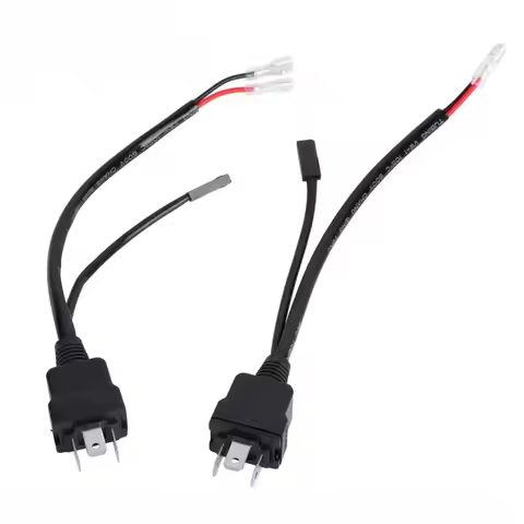 H4 LED Wiring Cable Socket Adaptor 35W 55W For H4 High Low Headlights Projector Lens Harness Adaptor
