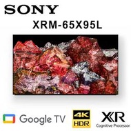 【澄名影音展場】SONY XRM-65X95L 65吋 4K HDR智慧液晶電視 公司貨保固2年 基本安裝 