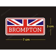 Cutting Sticker Flag Flag Bromptn Brompnot