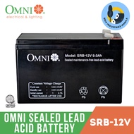 Omni Sealed Rechargeable Battery Sealed Lead Acid Battery 12V 9Ah - SRB-12V 9.0Ah